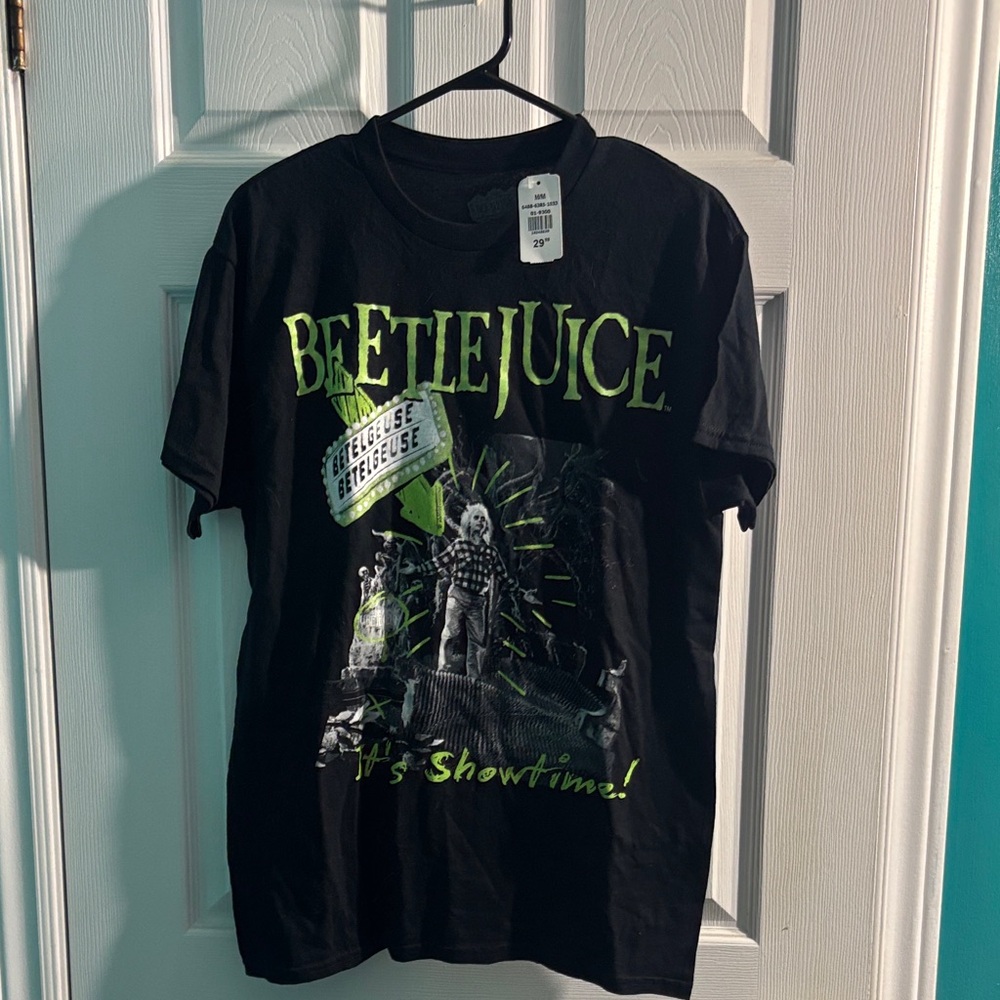 Beetlejuice Black Graphic T-Shirt